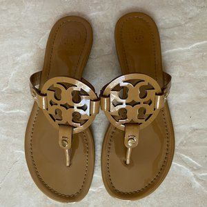 Tan Tory Burch Sandals